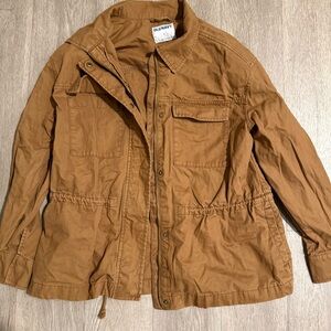 Old Navy Tan Zip-Up Jacket